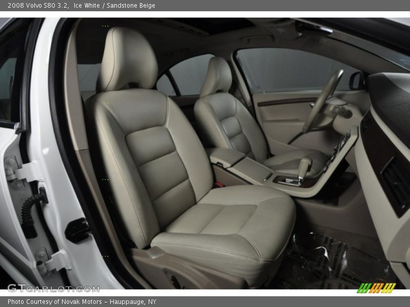 Ice White / Sandstone Beige 2008 Volvo S80 3.2