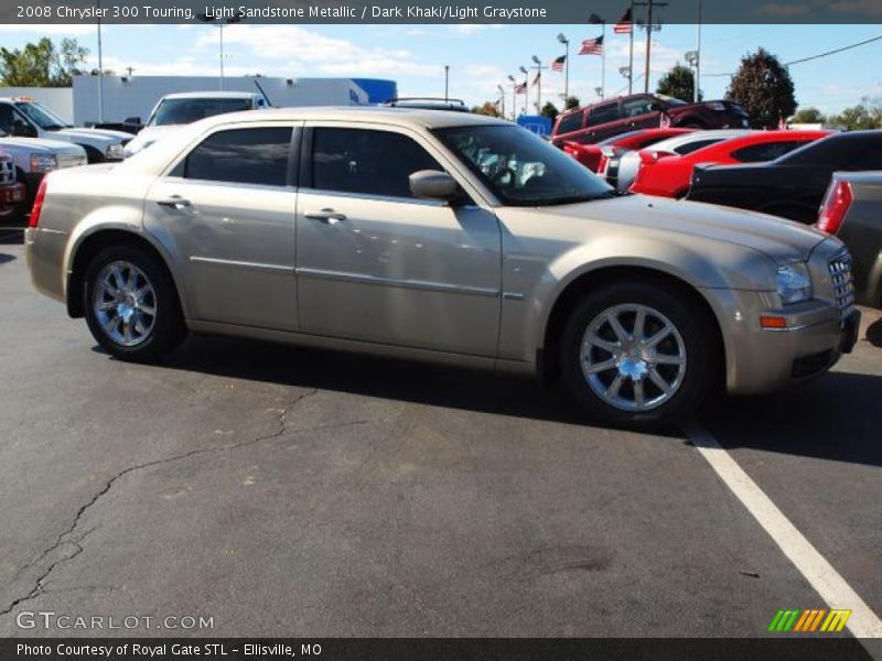 Light Sandstone Metallic / Dark Khaki/Light Graystone 2008 Chrysler 300 Touring