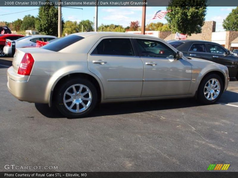 Light Sandstone Metallic / Dark Khaki/Light Graystone 2008 Chrysler 300 Touring