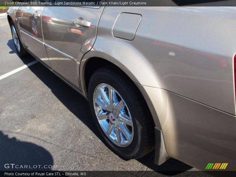 Light Sandstone Metallic / Dark Khaki/Light Graystone 2008 Chrysler 300 Touring