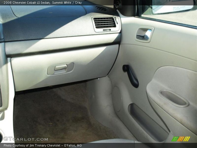 Summit White / Gray 2008 Chevrolet Cobalt LS Sedan