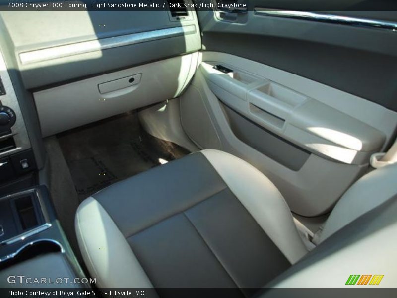 Light Sandstone Metallic / Dark Khaki/Light Graystone 2008 Chrysler 300 Touring