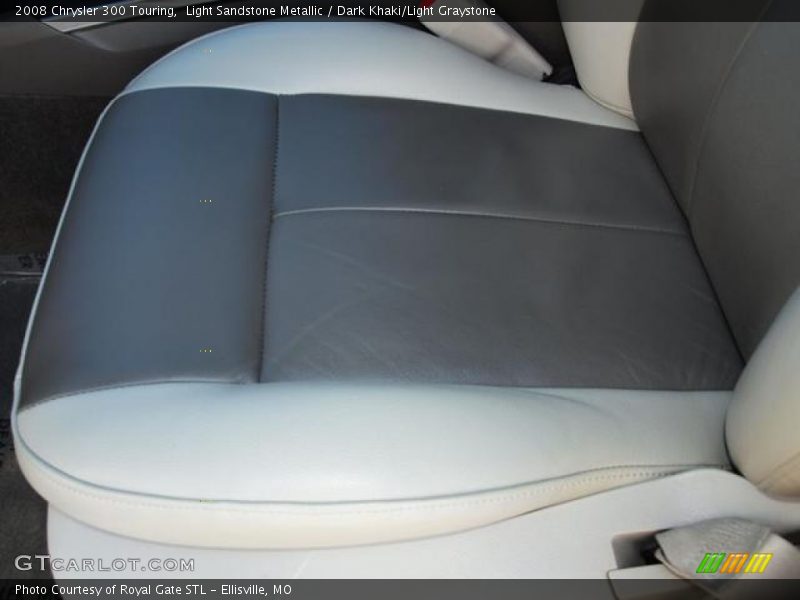 Light Sandstone Metallic / Dark Khaki/Light Graystone 2008 Chrysler 300 Touring
