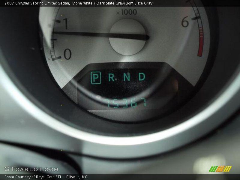 Stone White / Dark Slate Gray/Light Slate Gray 2007 Chrysler Sebring Limited Sedan
