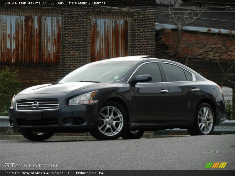 Dark Slate Metallic / Charcoal 2009 Nissan Maxima 3.5 SV