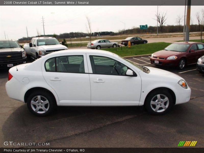 Summit White / Neutral 2008 Chevrolet Cobalt LT Sedan