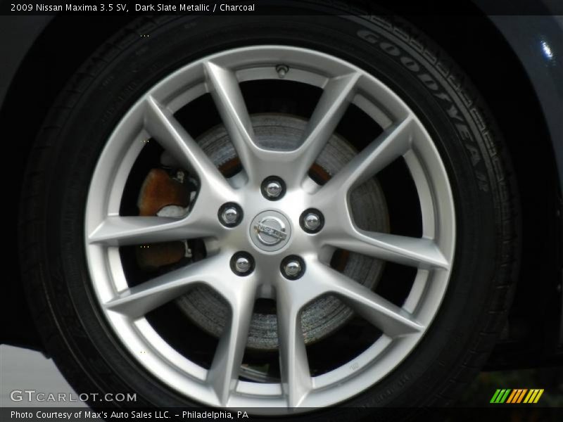 Dark Slate Metallic / Charcoal 2009 Nissan Maxima 3.5 SV