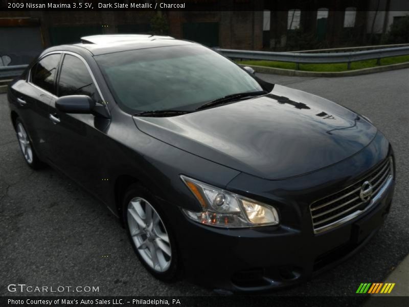 Dark Slate Metallic / Charcoal 2009 Nissan Maxima 3.5 SV