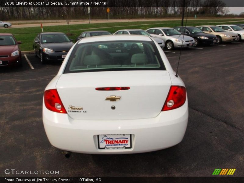 Summit White / Neutral 2008 Chevrolet Cobalt LT Sedan