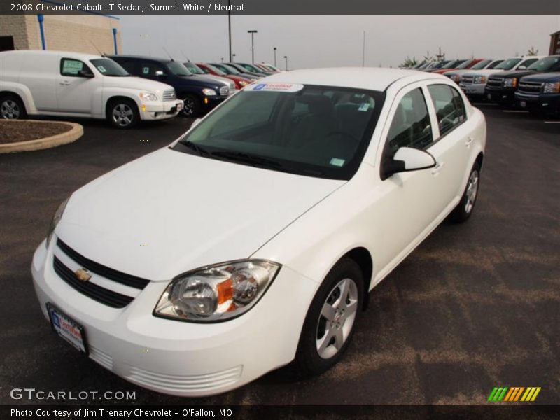 Summit White / Neutral 2008 Chevrolet Cobalt LT Sedan
