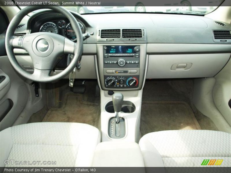 Summit White / Neutral 2008 Chevrolet Cobalt LT Sedan