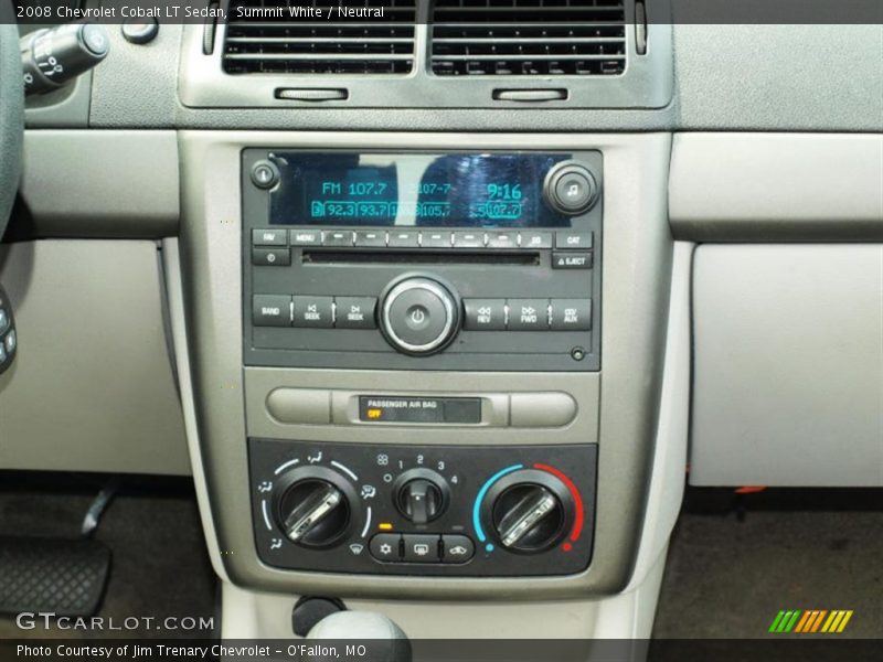 Summit White / Neutral 2008 Chevrolet Cobalt LT Sedan