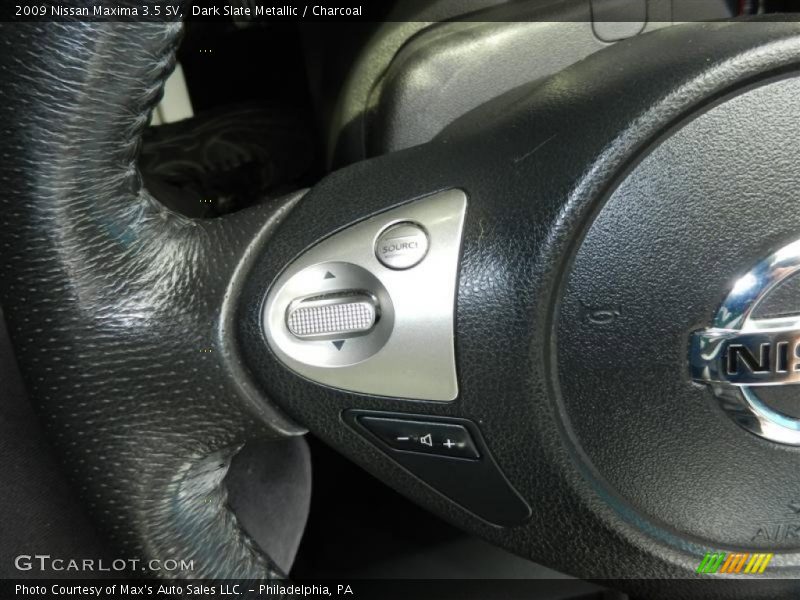 Dark Slate Metallic / Charcoal 2009 Nissan Maxima 3.5 SV