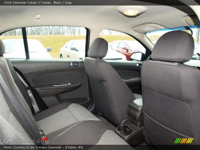 Black / Gray 2009 Chevrolet Cobalt LT Sedan