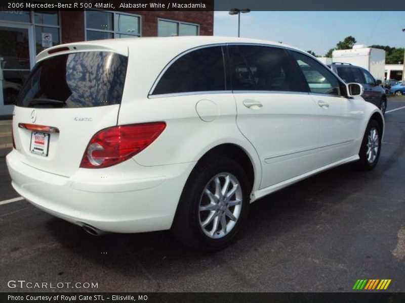 Alabaster White / Macadamia 2006 Mercedes-Benz R 500 4Matic