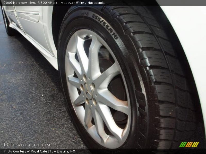Alabaster White / Macadamia 2006 Mercedes-Benz R 500 4Matic