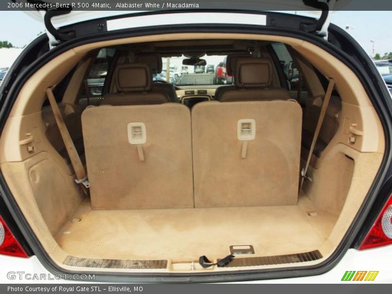 Alabaster White / Macadamia 2006 Mercedes-Benz R 500 4Matic