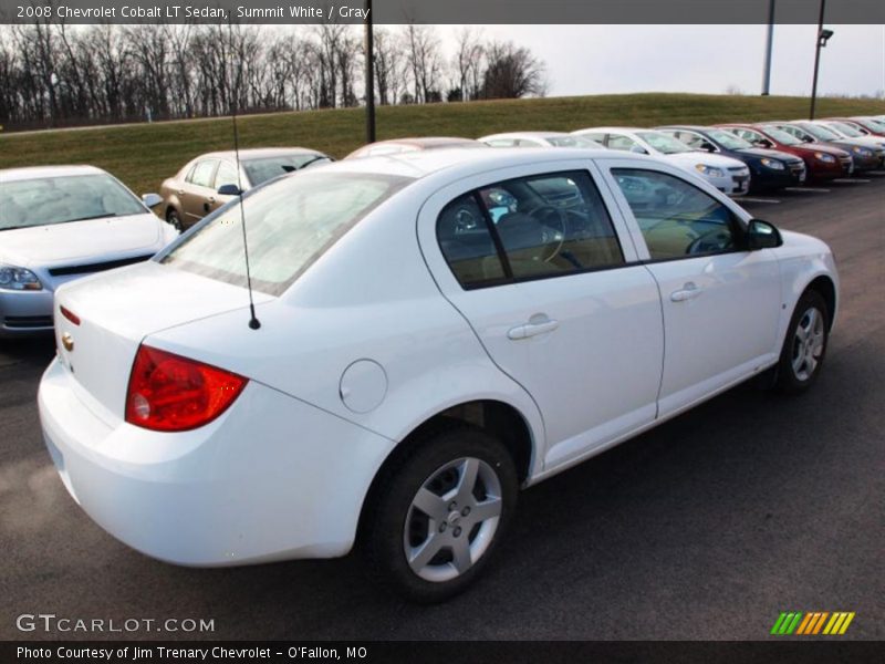 Summit White / Gray 2008 Chevrolet Cobalt LT Sedan