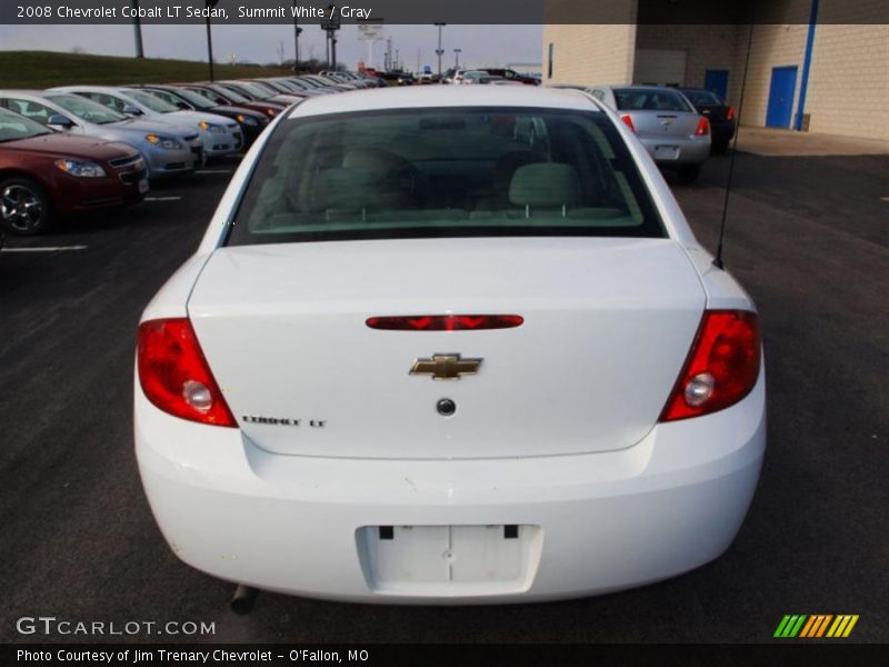 Summit White / Gray 2008 Chevrolet Cobalt LT Sedan