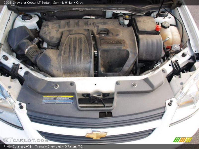 Summit White / Gray 2008 Chevrolet Cobalt LT Sedan