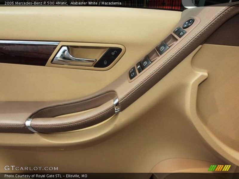 Alabaster White / Macadamia 2006 Mercedes-Benz R 500 4Matic