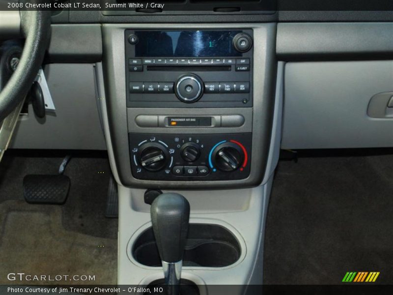 Summit White / Gray 2008 Chevrolet Cobalt LT Sedan
