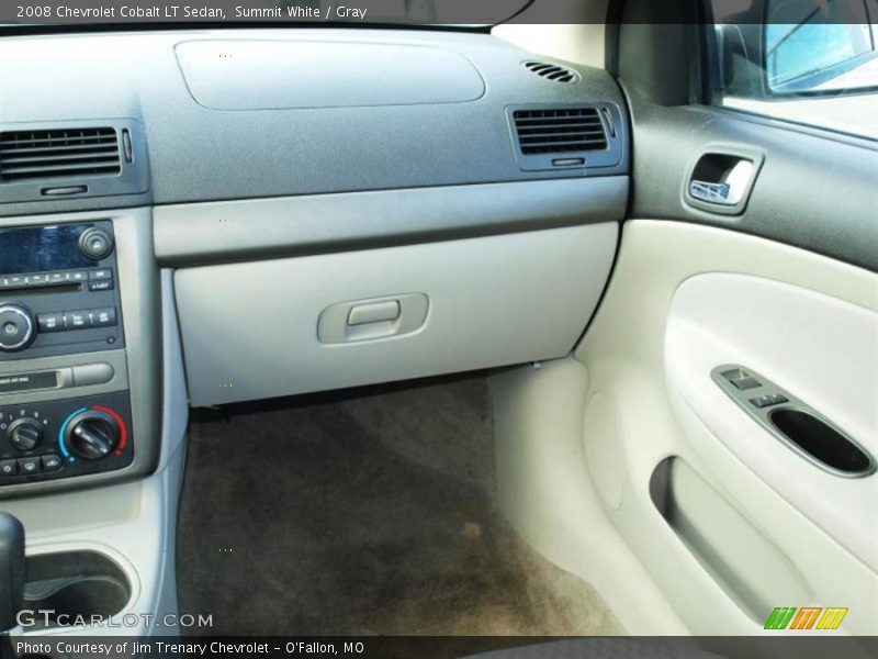 Summit White / Gray 2008 Chevrolet Cobalt LT Sedan