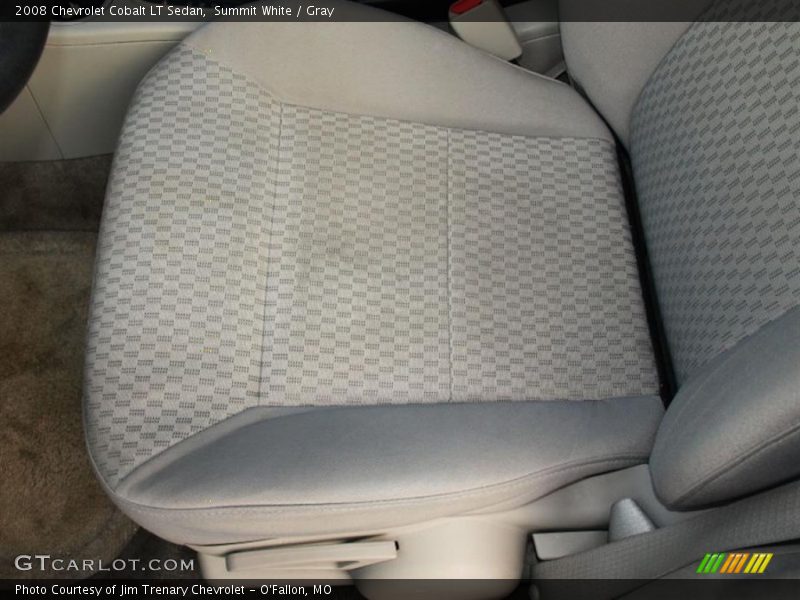 Summit White / Gray 2008 Chevrolet Cobalt LT Sedan