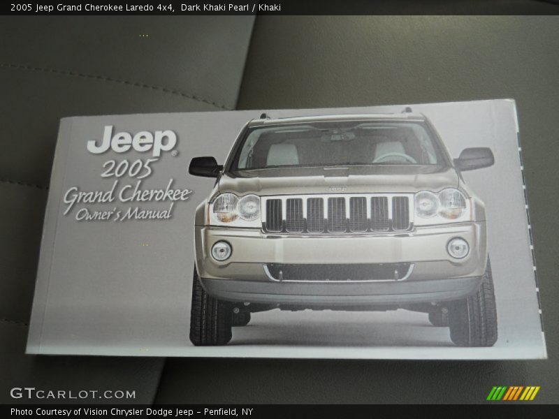 Dark Khaki Pearl / Khaki 2005 Jeep Grand Cherokee Laredo 4x4