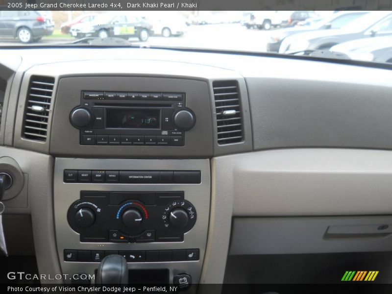 Dark Khaki Pearl / Khaki 2005 Jeep Grand Cherokee Laredo 4x4