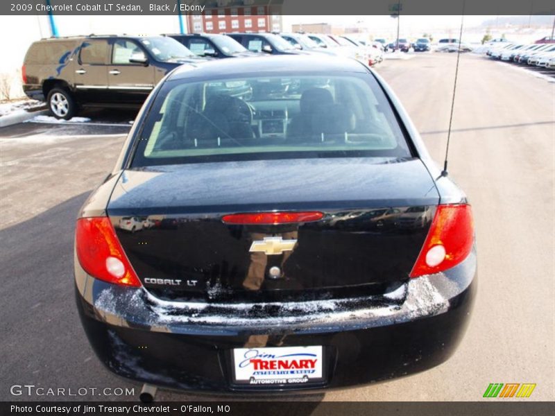 Black / Ebony 2009 Chevrolet Cobalt LT Sedan