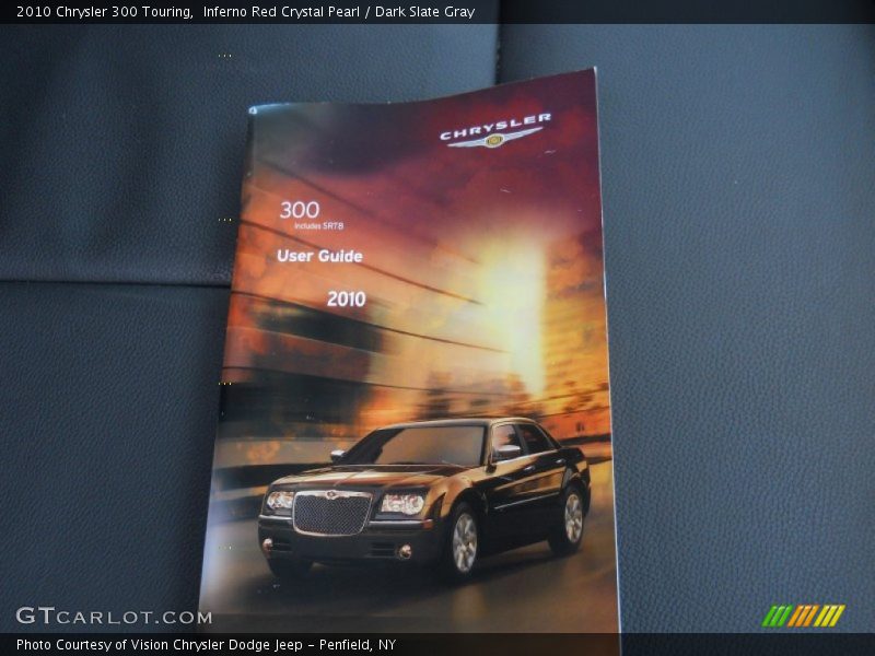 Inferno Red Crystal Pearl / Dark Slate Gray 2010 Chrysler 300 Touring
