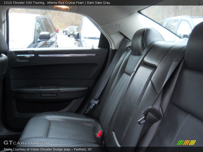 Inferno Red Crystal Pearl / Dark Slate Gray 2010 Chrysler 300 Touring