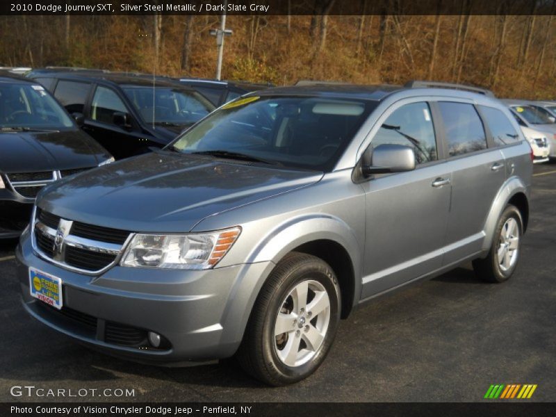Silver Steel Metallic / Dark Slate Gray 2010 Dodge Journey SXT