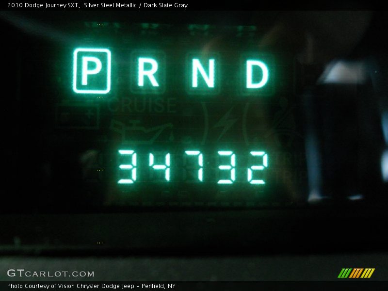 Silver Steel Metallic / Dark Slate Gray 2010 Dodge Journey SXT