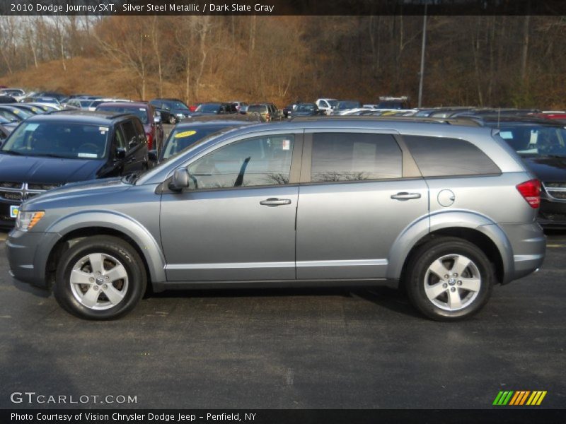 Silver Steel Metallic / Dark Slate Gray 2010 Dodge Journey SXT