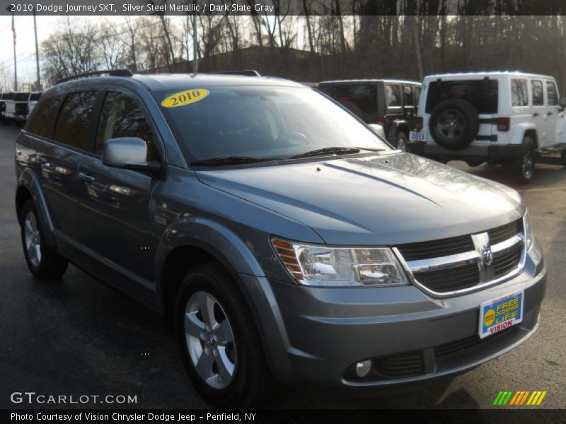 Silver Steel Metallic / Dark Slate Gray 2010 Dodge Journey SXT
