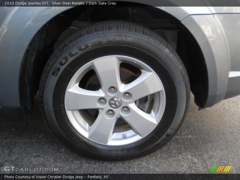 Silver Steel Metallic / Dark Slate Gray 2010 Dodge Journey SXT