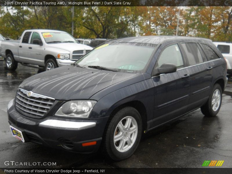 Midnight Blue Pearl / Dark Slate Gray 2005 Chrysler Pacifica Touring AWD