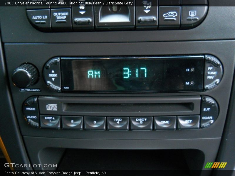 Midnight Blue Pearl / Dark Slate Gray 2005 Chrysler Pacifica Touring AWD