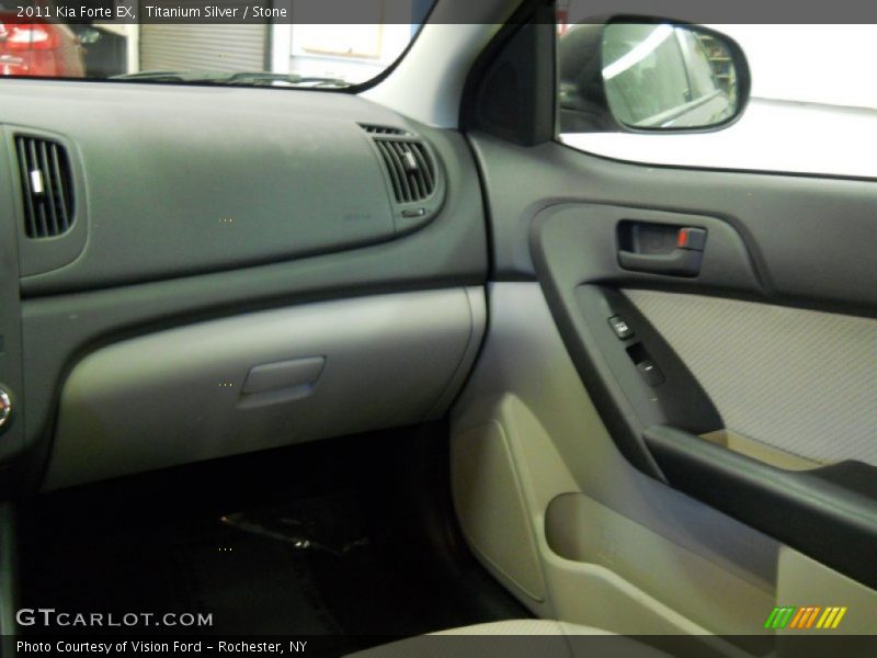 Titanium Silver / Stone 2011 Kia Forte EX