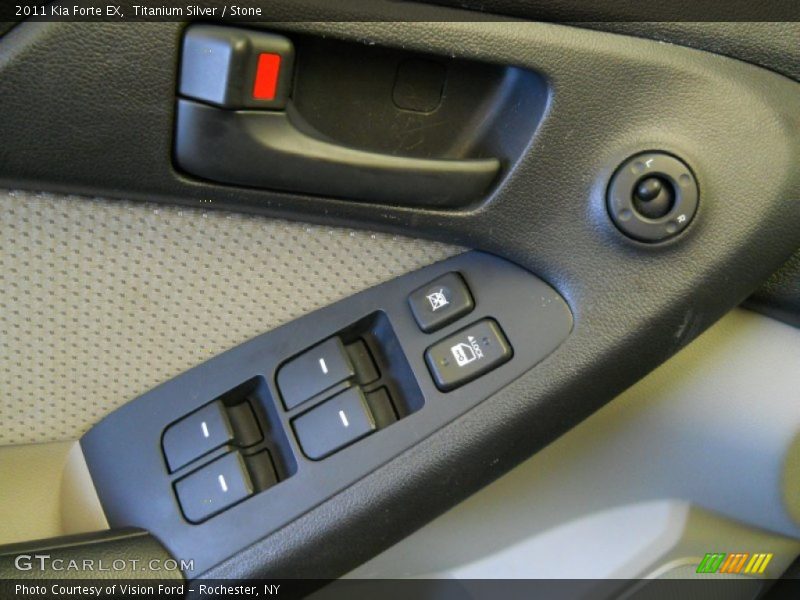 Titanium Silver / Stone 2011 Kia Forte EX