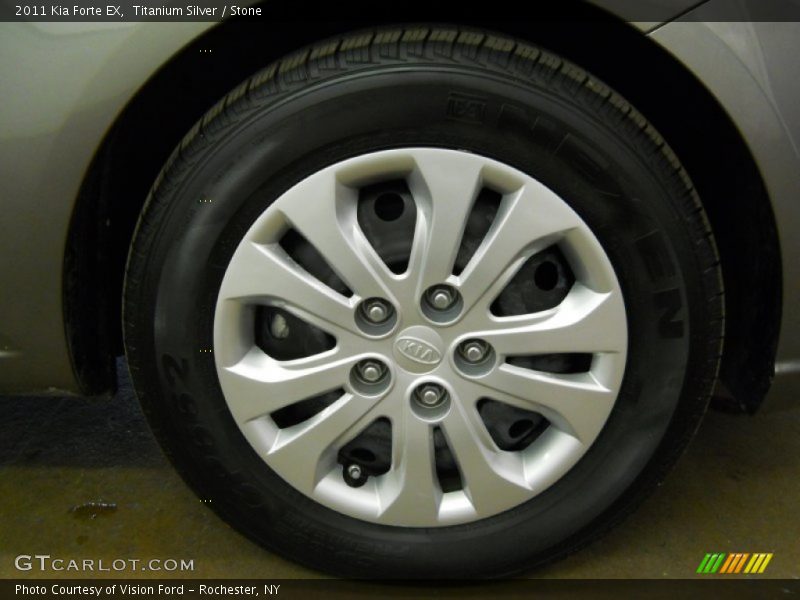 Titanium Silver / Stone 2011 Kia Forte EX