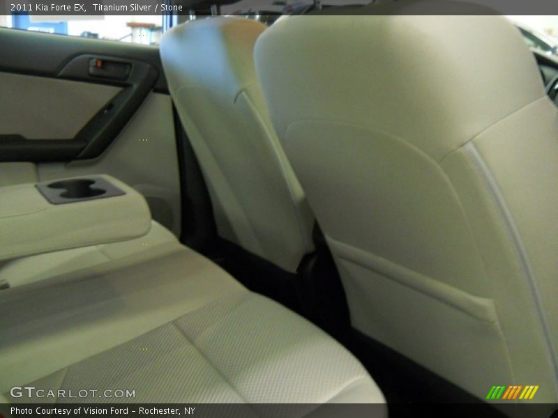 Titanium Silver / Stone 2011 Kia Forte EX