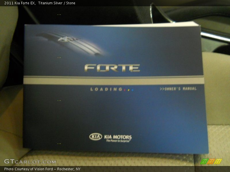 Titanium Silver / Stone 2011 Kia Forte EX