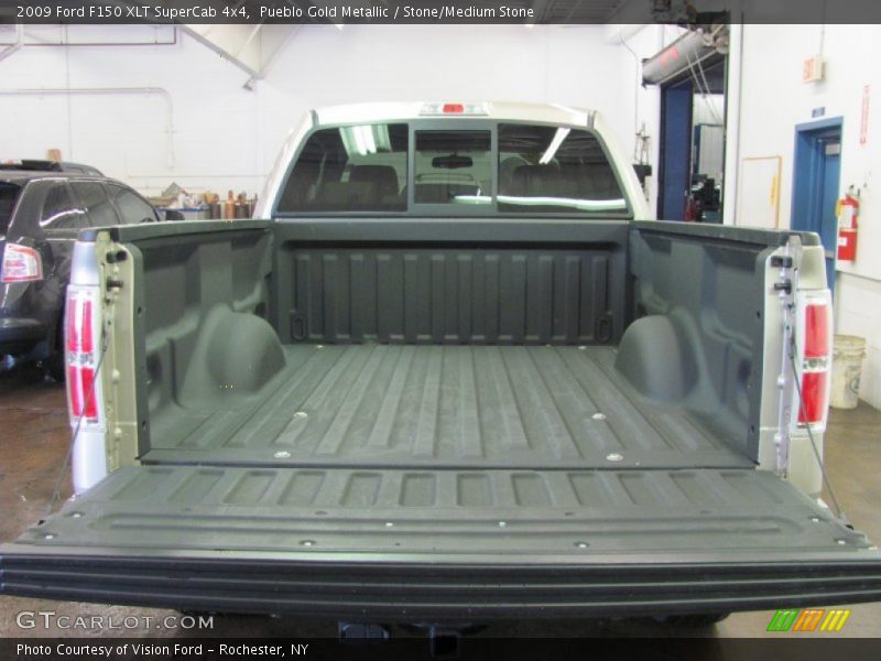 Pueblo Gold Metallic / Stone/Medium Stone 2009 Ford F150 XLT SuperCab 4x4