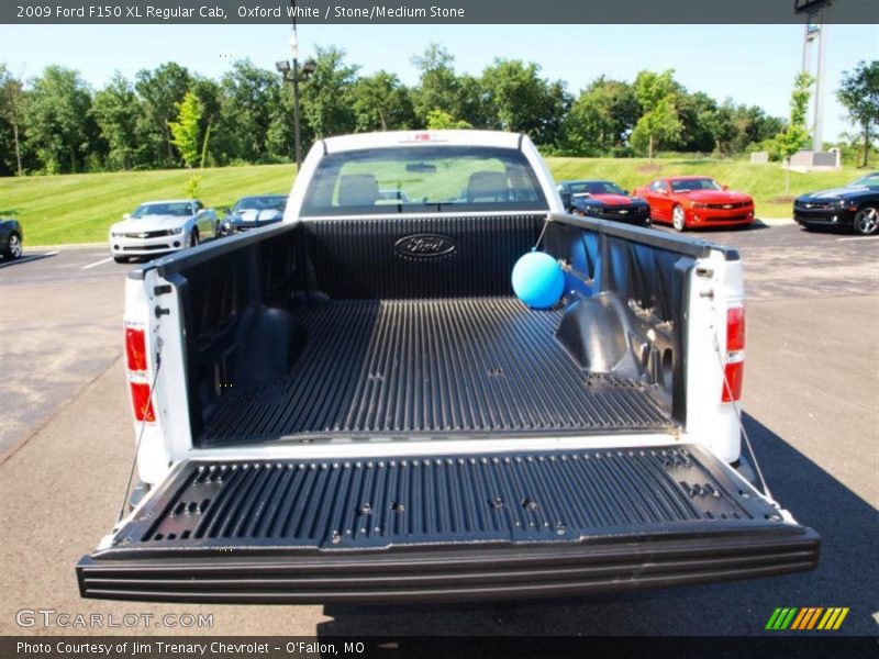 Oxford White / Stone/Medium Stone 2009 Ford F150 XL Regular Cab