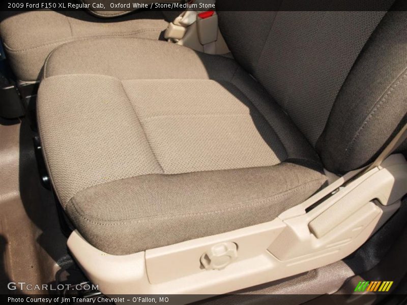 Oxford White / Stone/Medium Stone 2009 Ford F150 XL Regular Cab