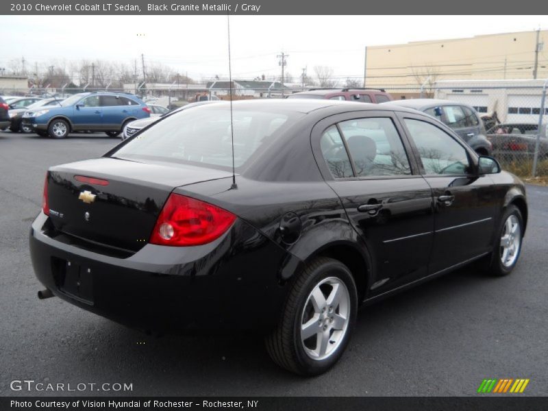 Black Granite Metallic / Gray 2010 Chevrolet Cobalt LT Sedan