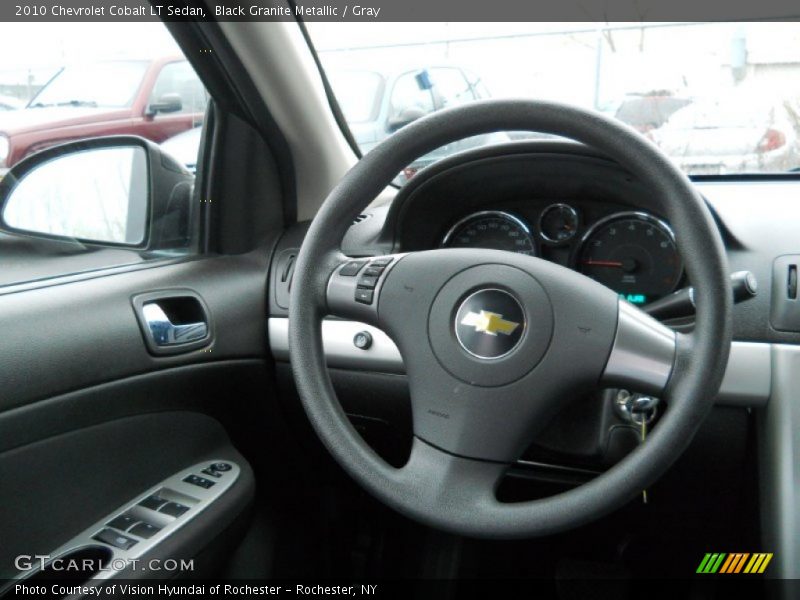 Black Granite Metallic / Gray 2010 Chevrolet Cobalt LT Sedan